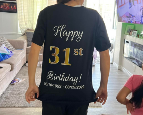 Digital transfer printing example 2