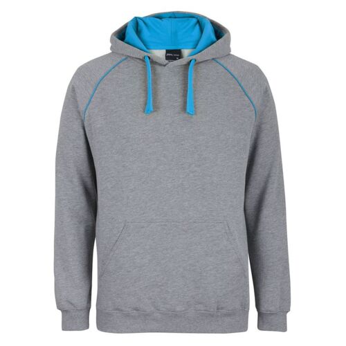 Adults Contrast Fleecy Hoodie Thumbnail