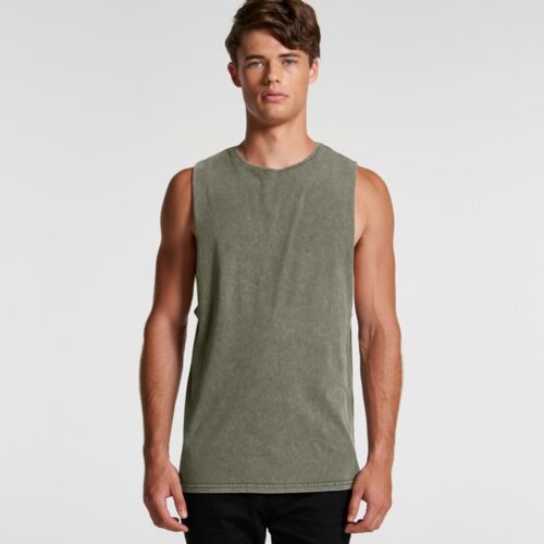 Mens Stone Wash Barnard Tank Thumbnail