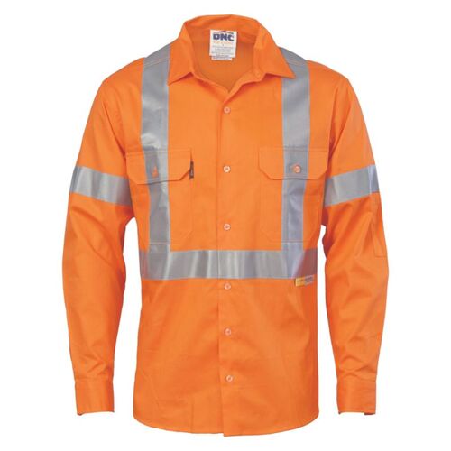 Cool Breeze Cross Back Cotton Shirt with 3M R/Tape Thumbnail